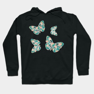 Colorful Butterfly , Cute Light Butterflies Gift Idea Hoodie